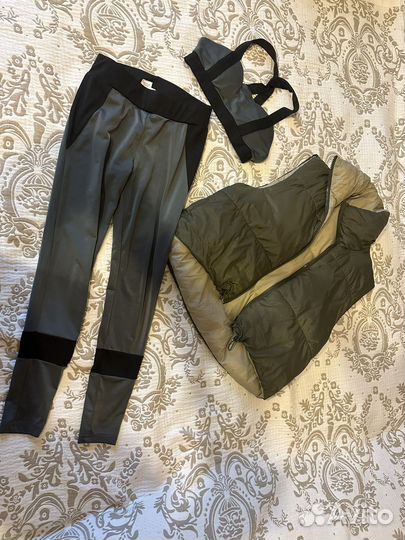 Спортивный костюм и жилетка zara
