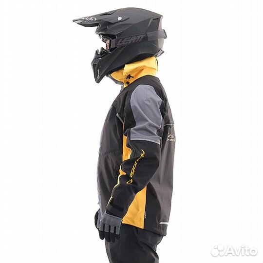 Мембранная куртка Dragonfly quad PRO black-yellow