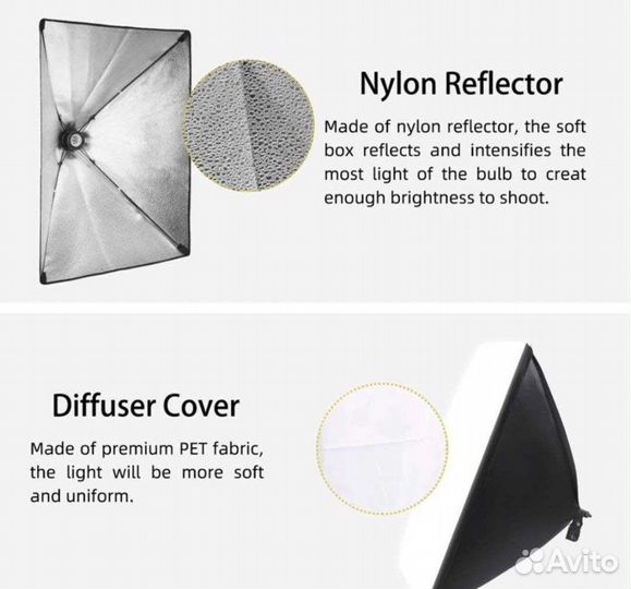 Софтбокс для съемки видео фото