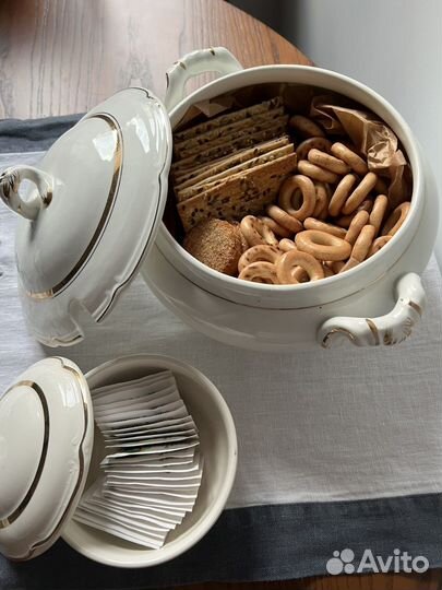 Супница масленка СССР