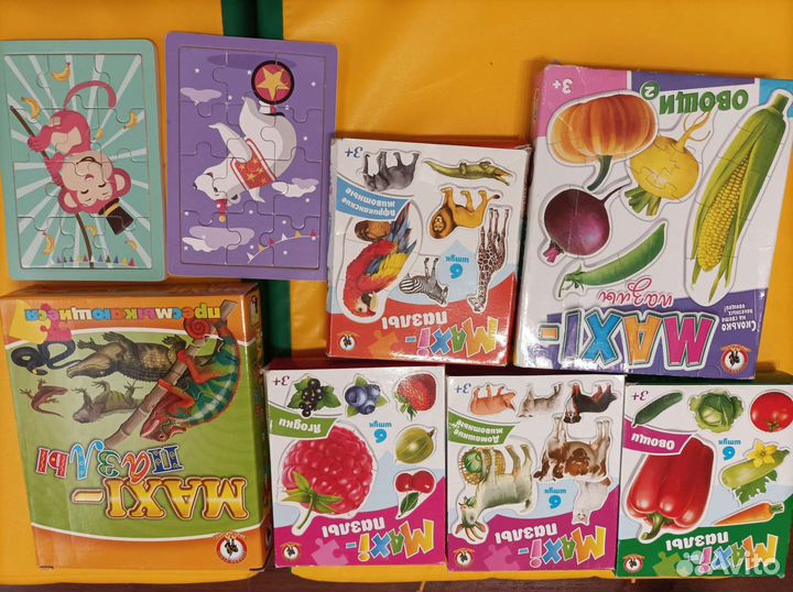 Maxi- Пазлы для малышей