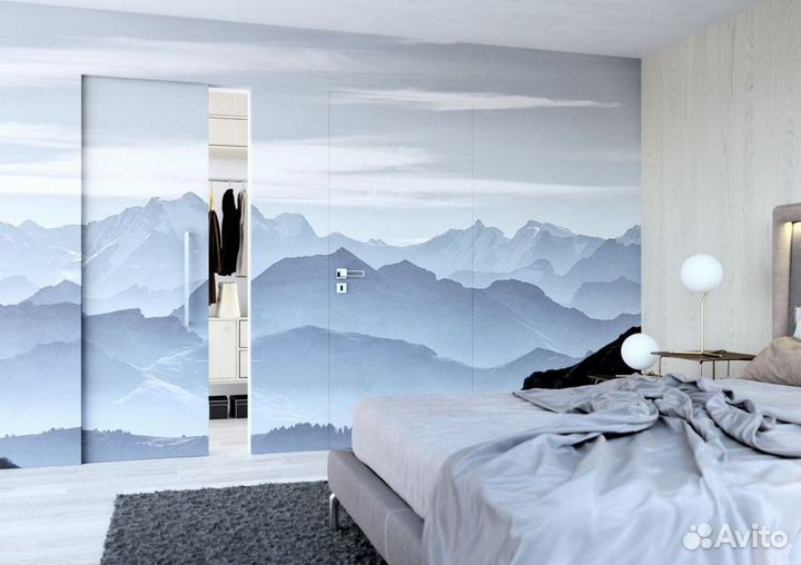 Двери скрытые межкомнатные под отделку