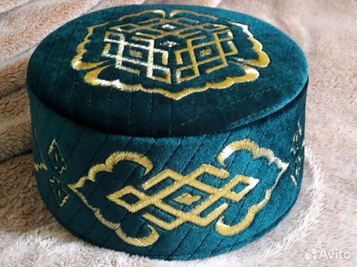 Тюбетейка с башкирским узором