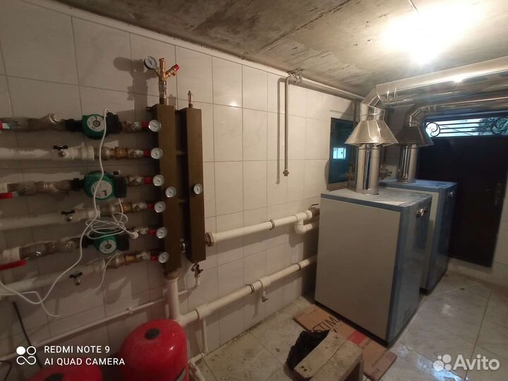 Установка котлов отопления
