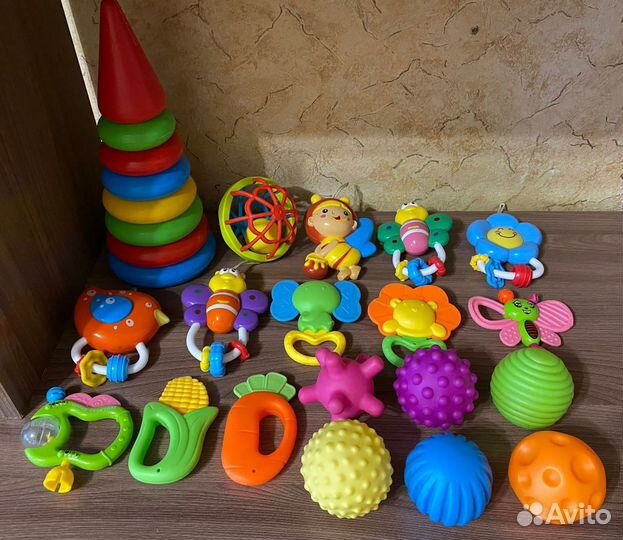 Погремушки прорезыватели
