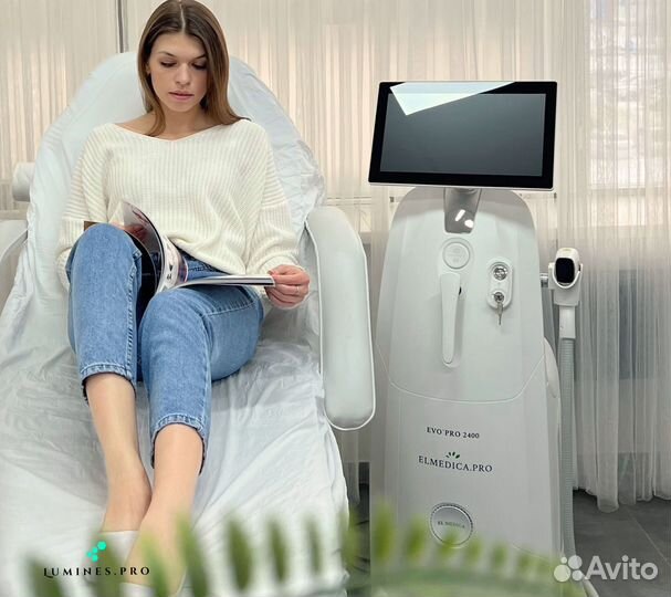 Диодный лазер для эпиляции Lumines Evo-Pro 2400W