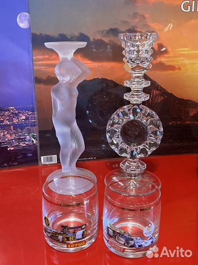 Ваза-Шар19 см,Подсвечники,Стаканы