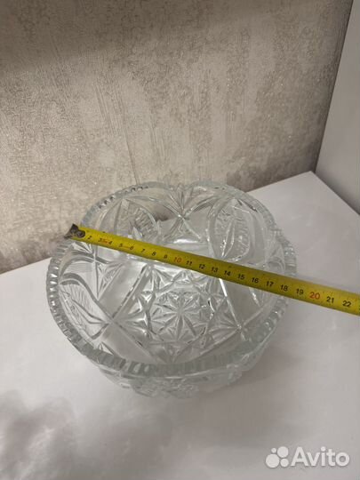 Хрустальные салатники СССР