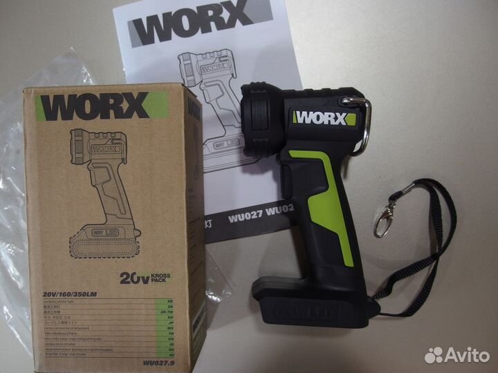 Фонарь аккумуляторный worx