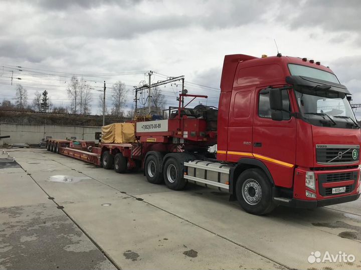 Полуприцеп трал (тяжеловоз) Faymonville STBZ 6VA, 2005