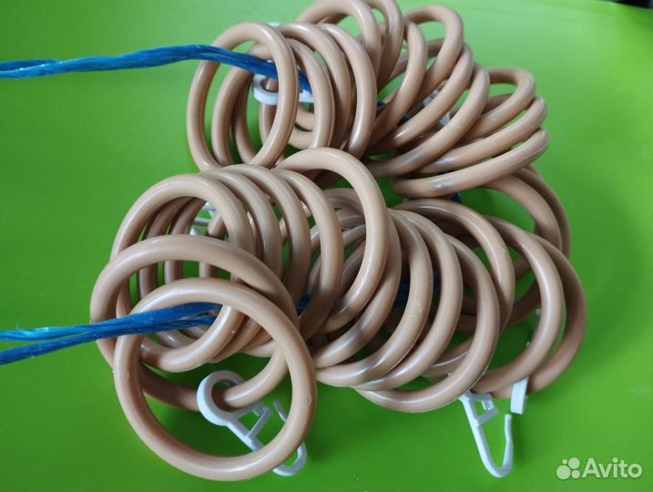 Кольца пластиковые для штор