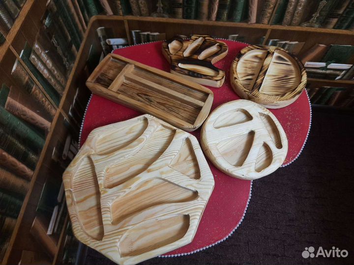 Менажница деревянная