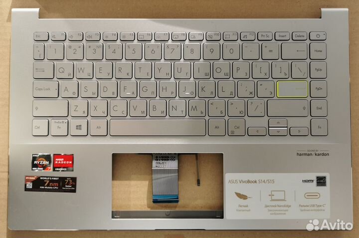 Топкейс с клавиатурой Asus X421FL