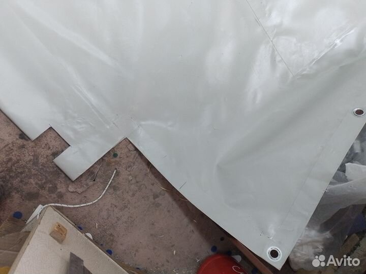 Полог усиленный 13,5х3,5 на полуприцеп 12,6