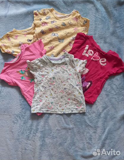 Отдам бесплатно пакет вещей на девочку