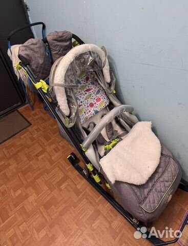 Коляска-санки