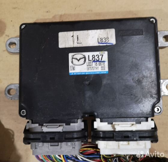 Эбу двигателем Mazda 6 (GH) 2007-2012