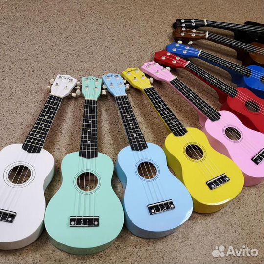 Укулеле сопрано Belucci все цвета