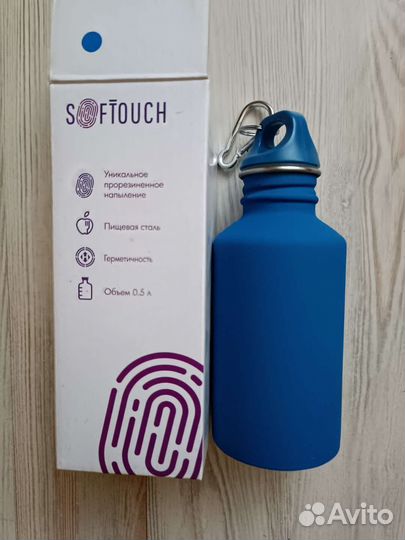 Металлическая фляжка