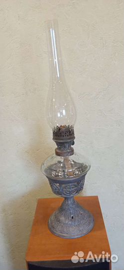 Керосиновая лампа, 19 век, (шпиатр)