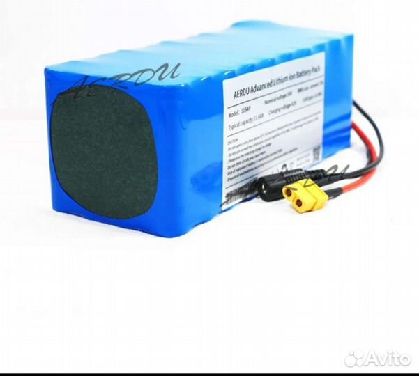 Аккумулятор 36 В (42v) 10.4 Аh bms 25a 18650