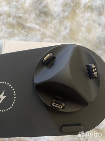 Беспроводная станция зарядка 6 в 1 новая
