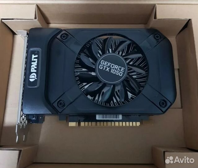 Видеокарта gtx 1050 ti 4gb palit, ryzen 5 1600