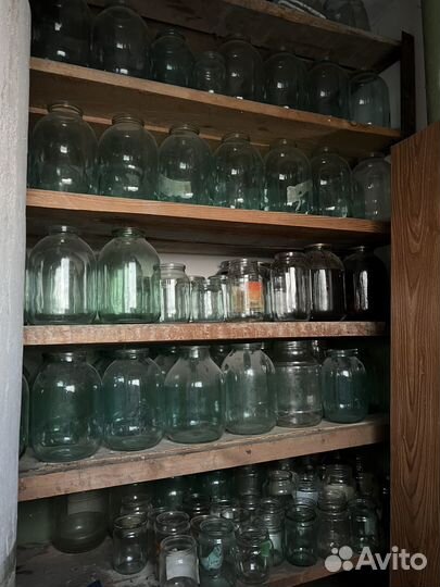 Банки стеклянные 3 литра 1 литр 0,5 литра