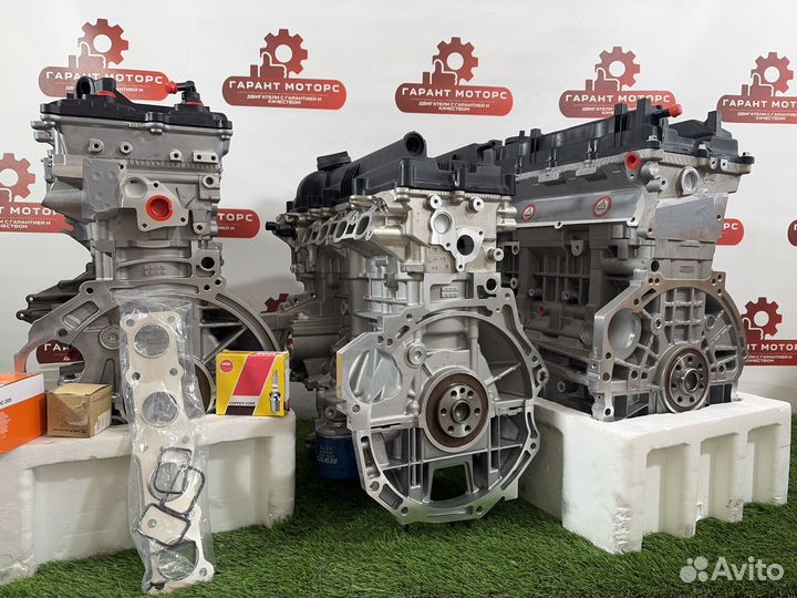 Новый двигатель(мотор) Hyundai Solaris/Kia Rio 3