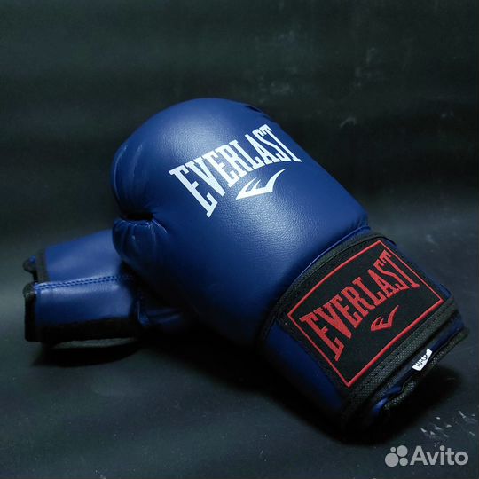 Боксерские перчатки Everlast Blue