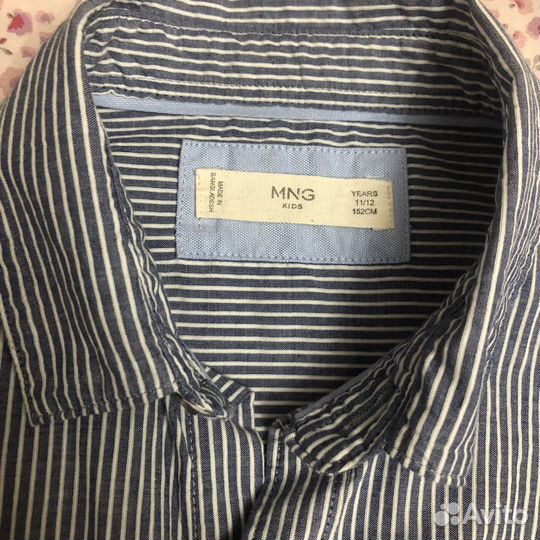 Mango рубашка доя мальчика 10-11 лет