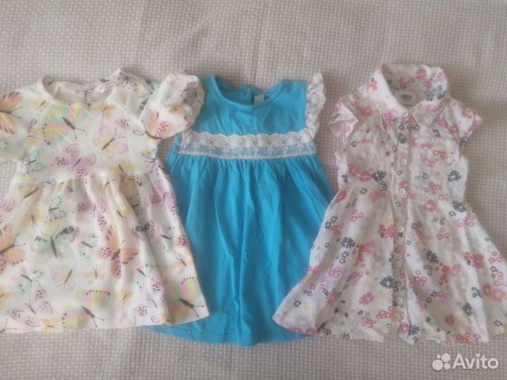 Вещи пакетом на девочку 1 год