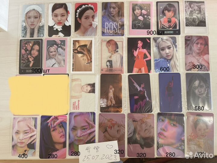 Карты blackpink, twice, iz*one и других