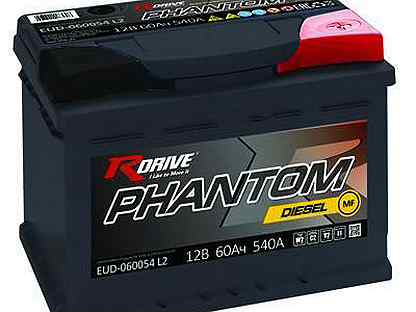 Аккумулятор RDrive phantom 60Ач обратная поляр
