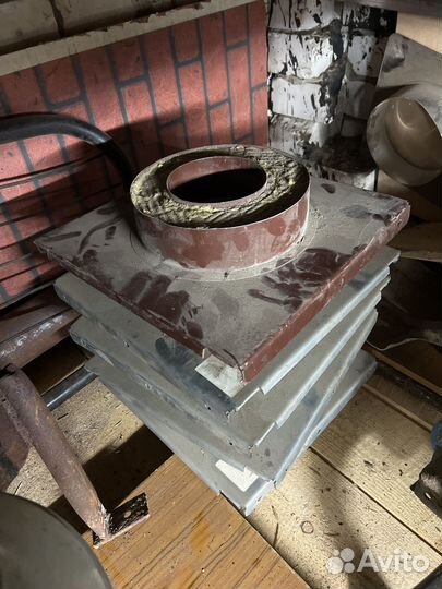 Дымоход утепленный Площадка опорная дупо