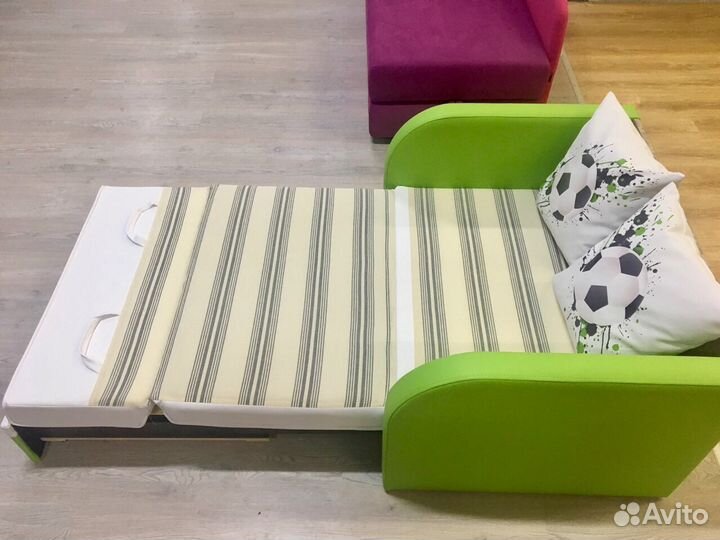 Раскладной детский диван Футбол