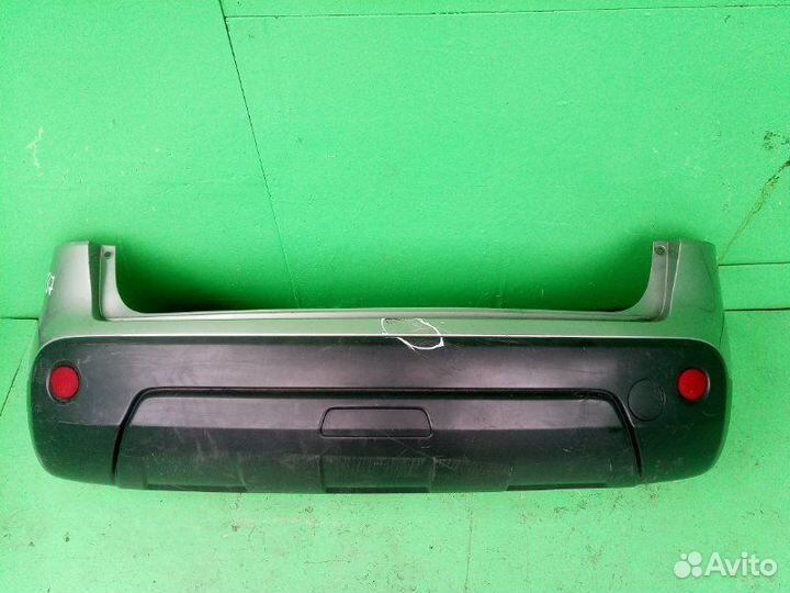 Бампер Nissan Dualis KNJ10 задний серый Задн