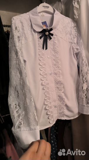 Блузки школьные 122-146