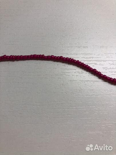 Чокер из бисера