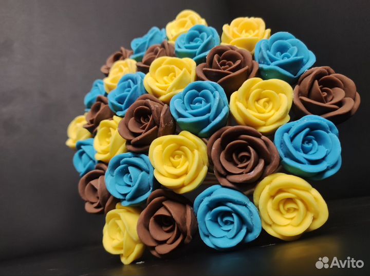 Шоколадный букет - 29 Роз