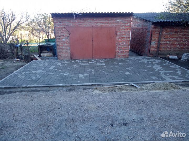 Укладка тротуарной плитки под ключ