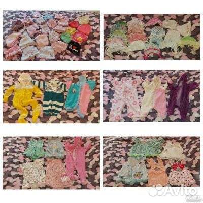 Вещи девочке от 0 до 2х лет