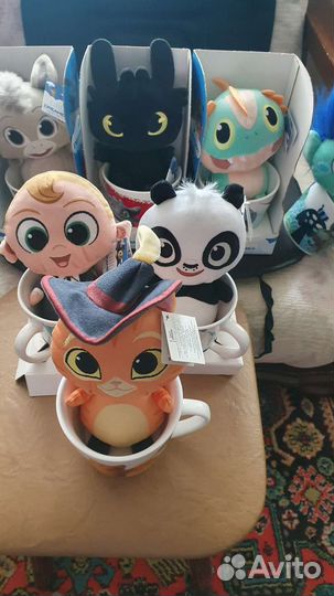 Игрушка в кружке магнит