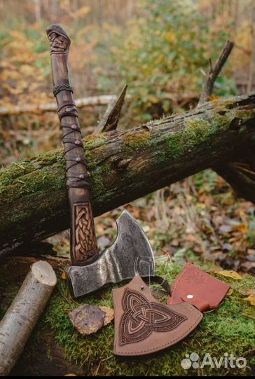 Топор кованый Кресень