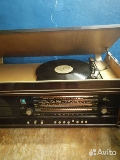 Радиола СССР ламповая