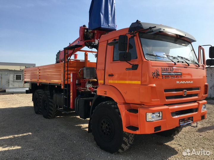 КамАЗ 43118 с КМУ, 2023