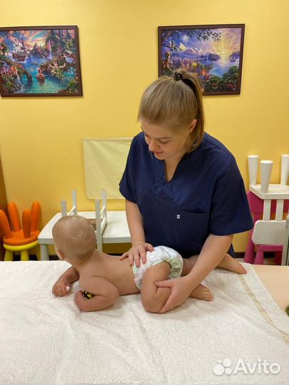Детский массажист с выездом на дом