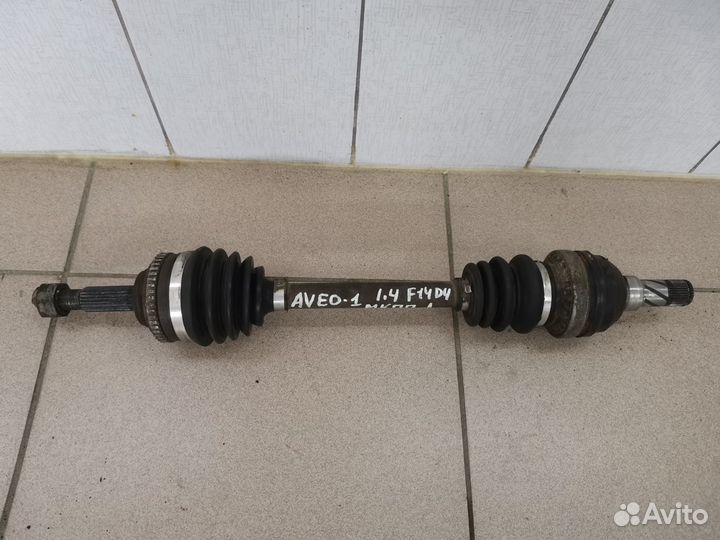 Вал приводной левый в сборе Aveo T250 1,4 МКПП