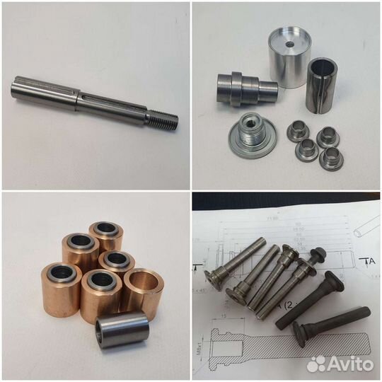 Токарные и фрезерные работы чпу