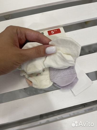 Носки детские для новорожденных 10 12 размер HM